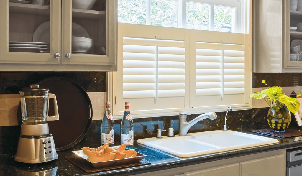 Privacy benefits of café style shutters
